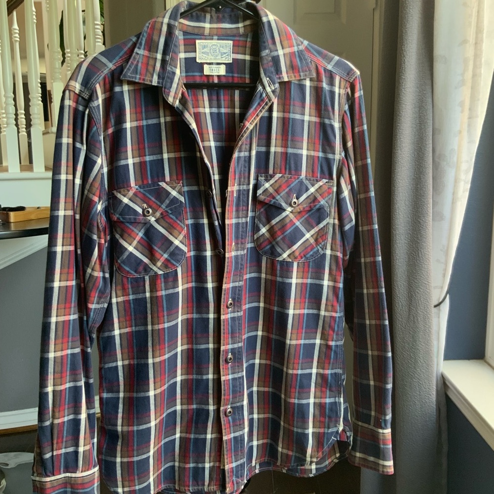 Lucky Brand plaid button down